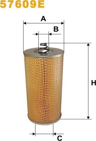 Pemebla WIX57609E - Filter za ulje www.molydon.hr
