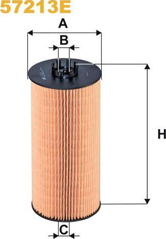 Pemebla WIX57213E - Filter za ulje www.molydon.hr