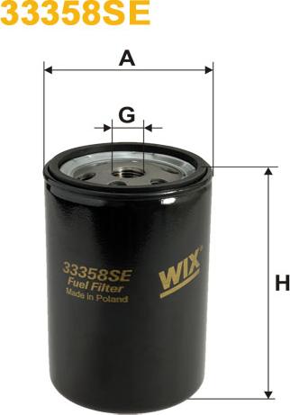 Pemebla WIX33358SE - Filter za gorivo www.molydon.hr
