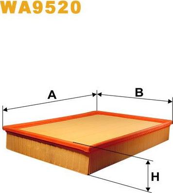 Pemebla WIXWA9520 - Filter za zrak www.molydon.hr