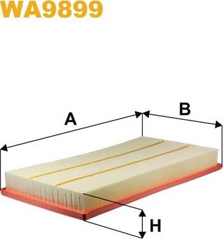Pemebla WIXWA9899 - Filter za zrak www.molydon.hr