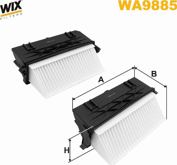 Pemebla WIXWA9885 - Filter za zrak www.molydon.hr
