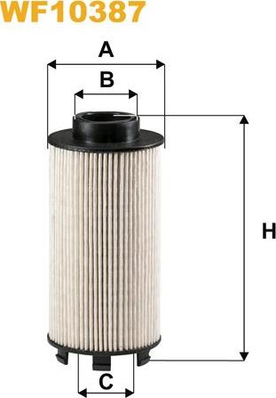 Pemebla WIXWF10387 - Filter za gorivo www.molydon.hr