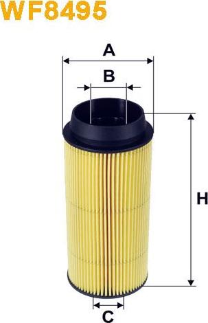 Pemebla WIXWF8495 - Filter za gorivo www.molydon.hr