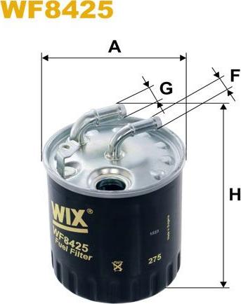 Pemebla WIXWF8425 - Filter za gorivo www.molydon.hr