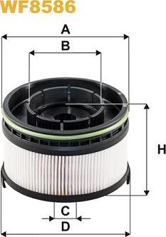 Pemebla WIXWF8586 - Filter za gorivo www.molydon.hr