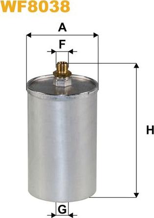 Pemebla WIXWF8038 - Filter za gorivo www.molydon.hr