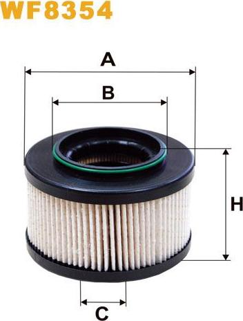 Pemebla WIXWF8354 - Filter za gorivo www.molydon.hr