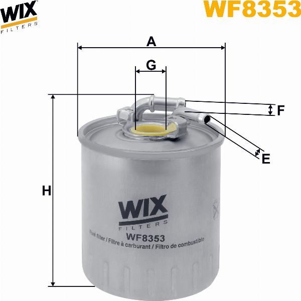 Pemebla WIXWF8353 - Filter za gorivo www.molydon.hr
