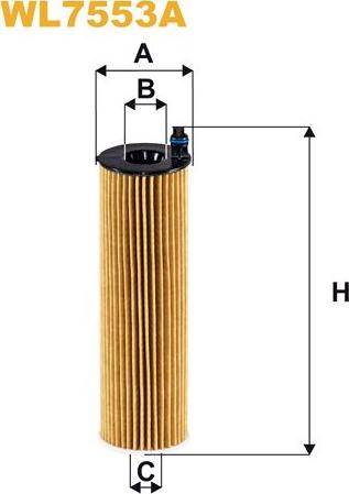Pemebla WIXWL7553A - Filter za ulje www.molydon.hr