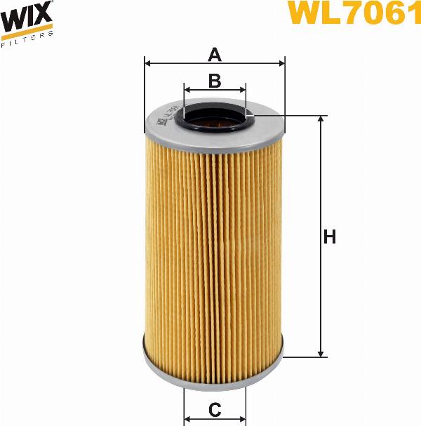 Pemebla WIXWL7061 - Filter za ulje www.molydon.hr