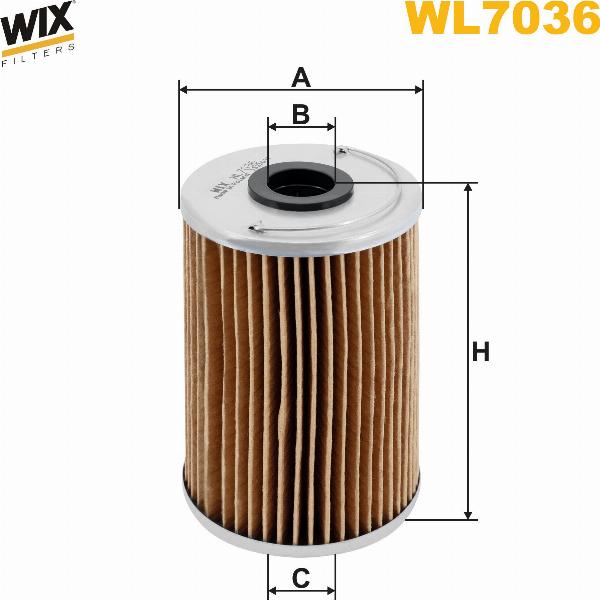 Pemebla WIXWL7036 - Filter za ulje www.molydon.hr