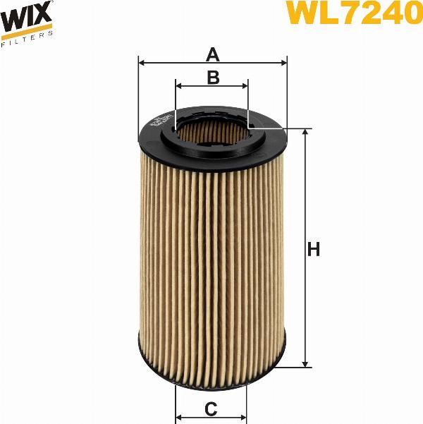 Pemebla WIXWL7240 - Filter za ulje www.molydon.hr