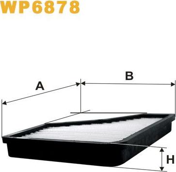 Pemebla WIXWP6878 - Filter kabine www.molydon.hr