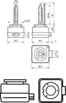 PHILIPS 85415XV2S2 - Žarulja, glavni far www.molydon.hr