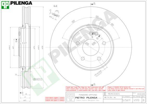 Pilenga V910 - Kočioni disk www.molydon.hr