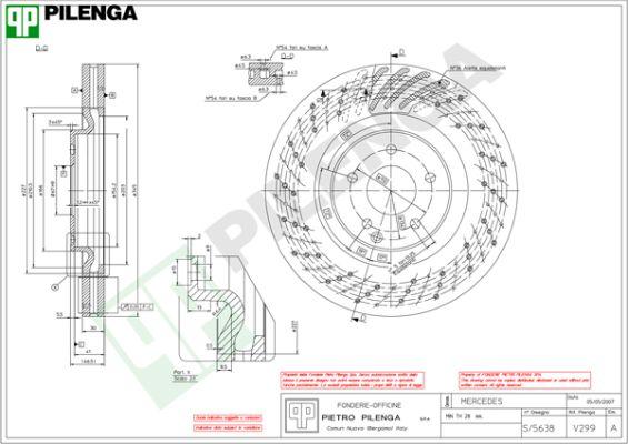 Pilenga V299 - Kočioni disk www.molydon.hr