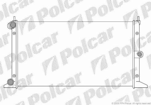 Polcar 9550082X - Hladnjak, hladjenje motora www.molydon.hr