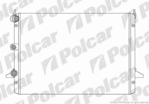 Polcar 955008A1 - Hladnjak, hladjenje motora www.molydon.hr