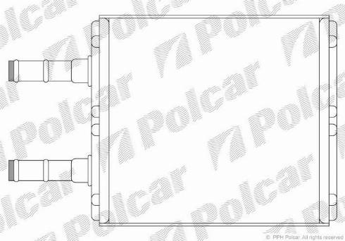 Polcar 4042N81X - Izmjenjivač topline, grijanje unutrasnjeg prostora www.molydon.hr