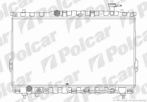 Polcar 4050083X - Hladnjak, hladjenje motora www.molydon.hr