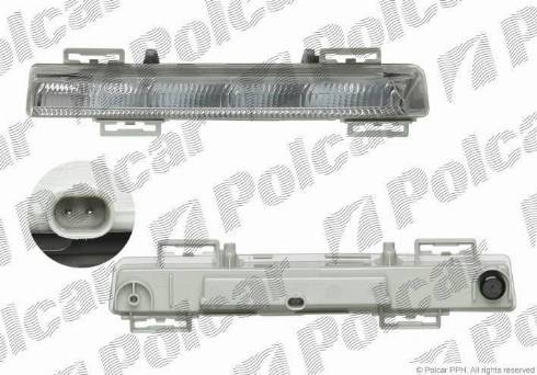 Polcar 50D130-E - svjetlo za dnevnu voznju www.molydon.hr