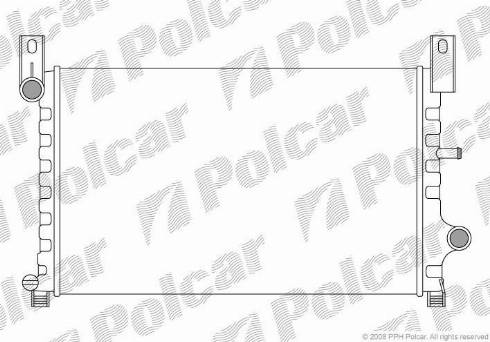 Polcar 320908-2 - Hladnjak, hladjenje motora www.molydon.hr
