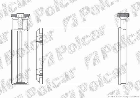 Polcar 3216N8-2 - Izmjenjivač topline, grijanje unutrasnjeg prostora www.molydon.hr