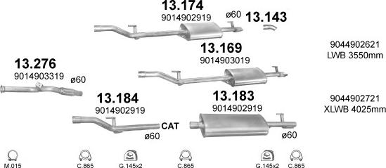 Polmo POLMO01642 - Ispušni sistem www.molydon.hr