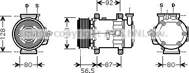 Prasco FDK432 - Kompresor, klima-Uređaj www.molydon.hr