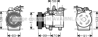 Prasco HYK160 - Kompresor, klima-Uređaj www.molydon.hr