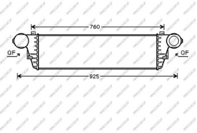 Prasco ME026N002 - Intercooler, hladnjak www.molydon.hr