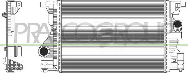 Prasco ME332N001 - Intercooler, hladnjak www.molydon.hr