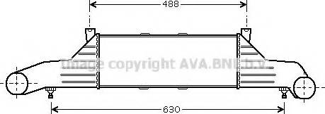 Prasco MS4295 - Intercooler, hladnjak www.molydon.hr