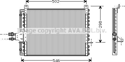 Prasco MS5206 - Kondenzator, klima-Uređaj www.molydon.hr
