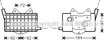 Prasco MS3294 - Uljni hladnjak, ulje za motor www.molydon.hr