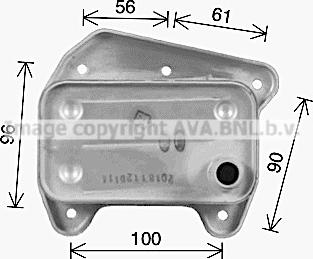 Prasco MS3733 - Uljni hladnjak, ulje za motor www.molydon.hr