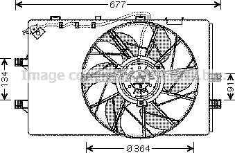 Prasco MS7509 - Ventilator, hladjenje motora www.molydon.hr