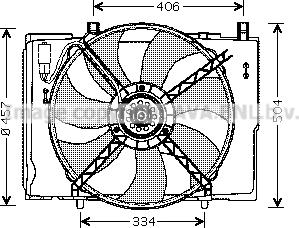 Prasco MS7504 - Ventilator, hladjenje motora www.molydon.hr