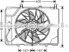Prasco MS7501 - Ventilator, hladjenje motora www.molydon.hr