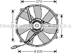 Prasco MS7512 - Ventilator, hladjenje motora www.molydon.hr