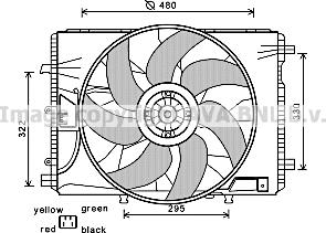 Prasco MS7522 - Ventilator, hladjenje motora www.molydon.hr