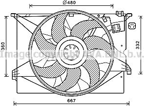 Prasco MS7670 - Ventilator, hladjenje motora www.molydon.hr