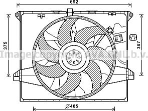 Prasco MS7671 - Ventilator, hladjenje motora www.molydon.hr