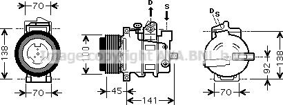 Prasco MSK428 - Kompresor, klima-Uređaj www.molydon.hr