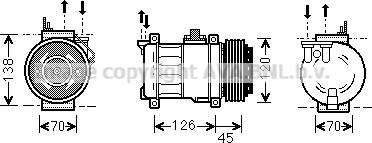 Prasco MSK276 - Kompresor, klima-Uređaj www.molydon.hr