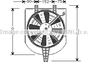 Prasco MT7501 - Ventilator, hladjenje motora www.molydon.hr