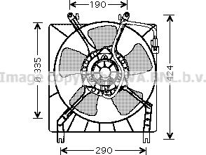 Prasco MT7511 - Ventilator, hladjenje motora www.molydon.hr