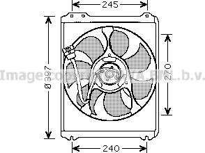 Prasco SU7514 - Ventilator, hladjenje motora www.molydon.hr