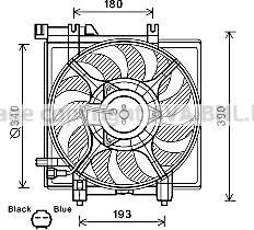 Prasco SU7516 - Ventilator, hladjenje motora www.molydon.hr